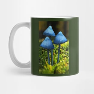 I'm Feeling Fantasy Blue Mushrooms Mug